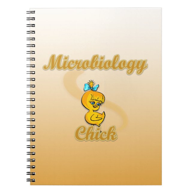 Chick för mikrobiologi anteckningsbok (Framsidan)