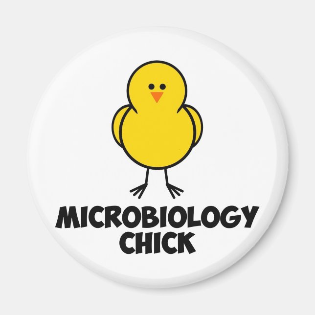 Chick för mikrobiologi magnet (Framsidan)