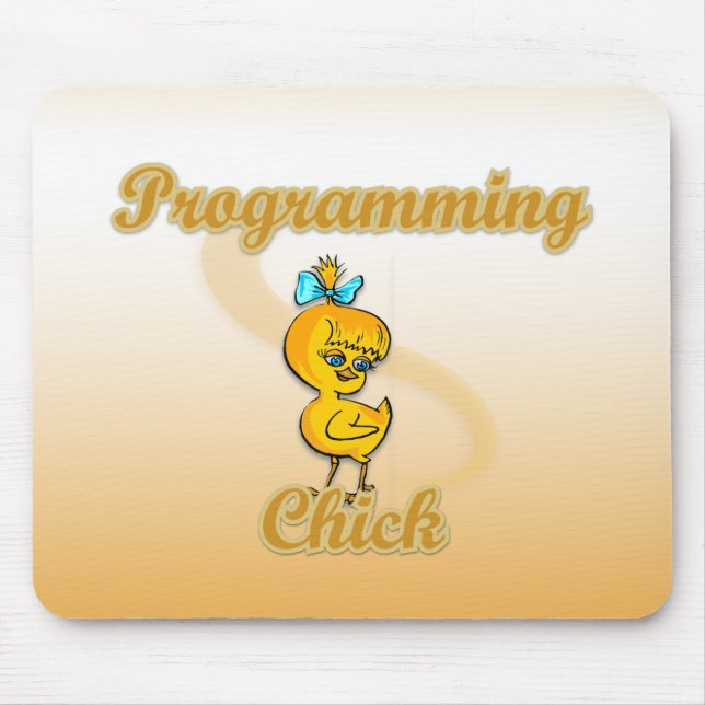 Chick för programplanering musmatta (Framsidan)