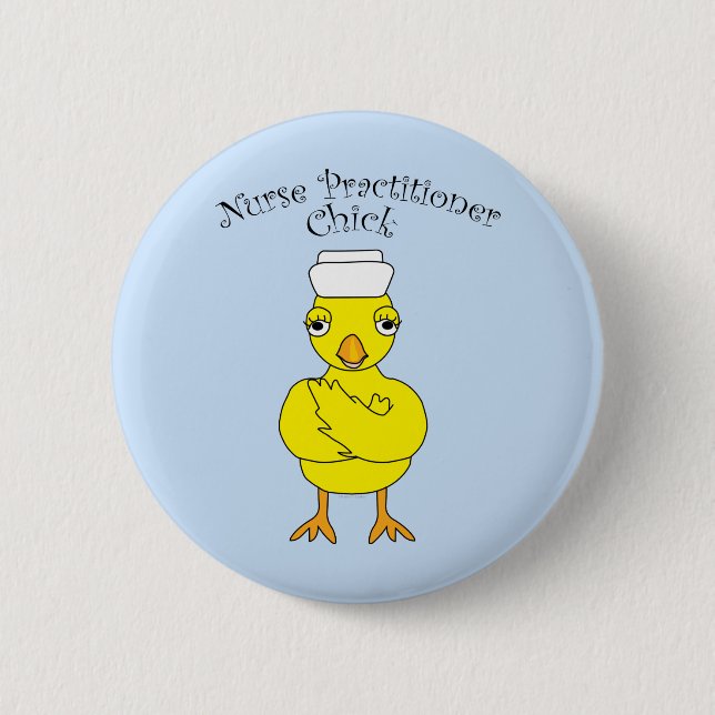 Chick för sjuksköterska knapp (Framsida)