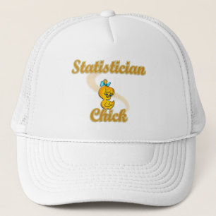 Chick för statistiker truckerkeps