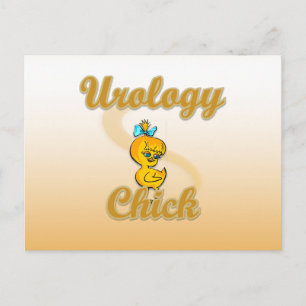 Chick för urologi vykort