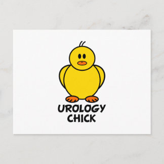 Chick för urologi vykort