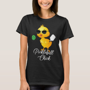 Chick från Womens Pickleball, rolig pickleball 157 T Shirt