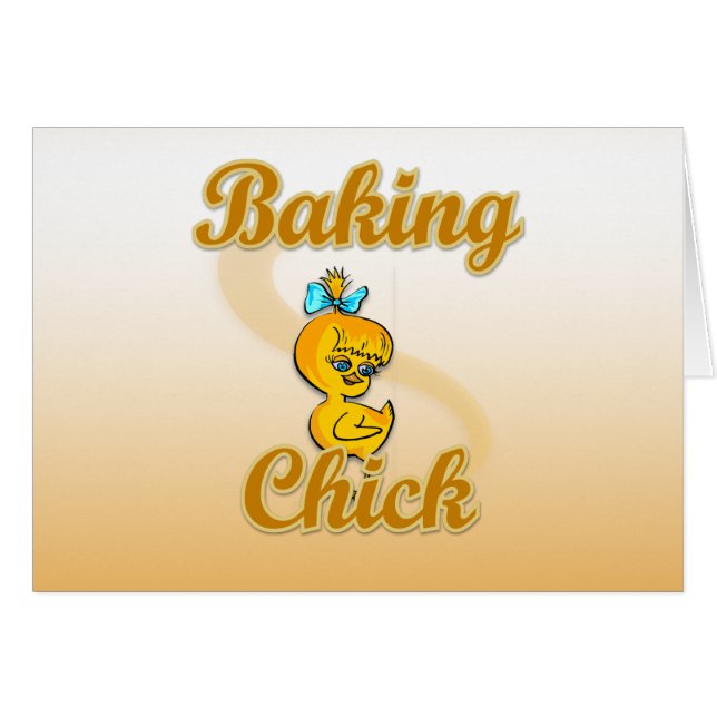 Chick Hälsningskort (Framsidan Horizontal)