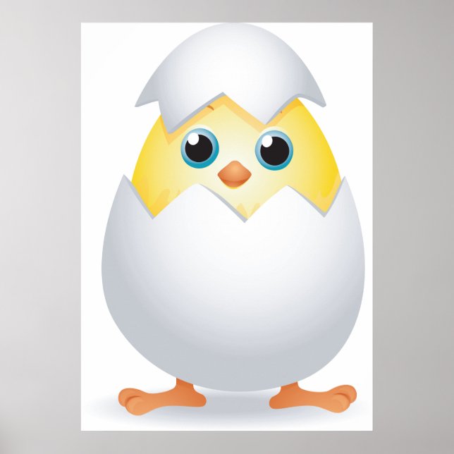 Chick Hatching Poster (Framsidan)