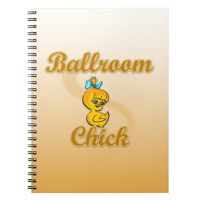 Chick i ballroom anteckningsbok (Framsidan)