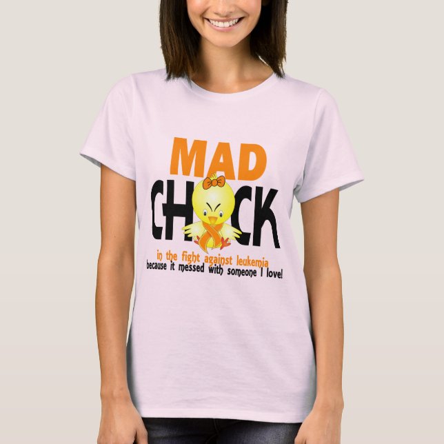 Chick i kampen mot leukemi t shirt (Framsida)
