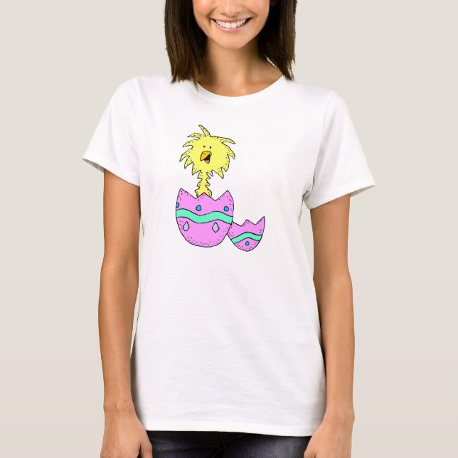 CHICK i PÅSKÄGGET Tee Shirt (Framsida)