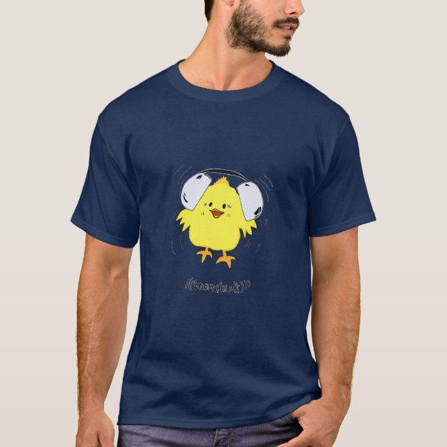 Chick i Stereo T-Shirt (Framsida)