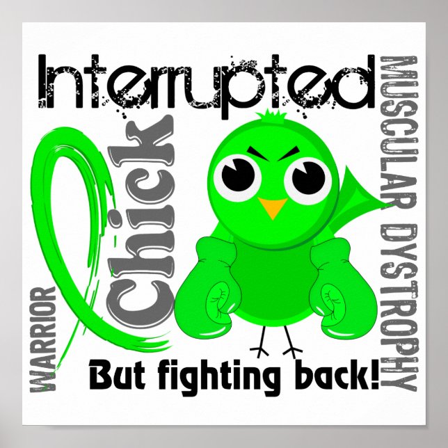 Chick Interrupt 3 Muskeldystrofi Poster (Framsidan)