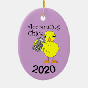Chick Julgransprydnad Keramik