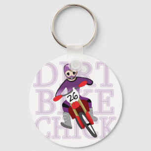 Chick Keychain för cykel för Animeflickasmuts Nyckelring