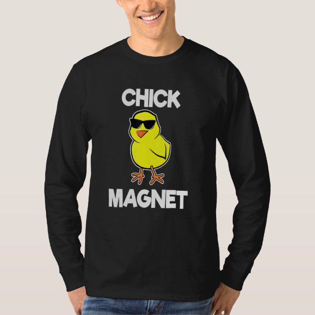 Chick Magne Boys Kids Påsk Coola Chick  T Shirt (Framsida)