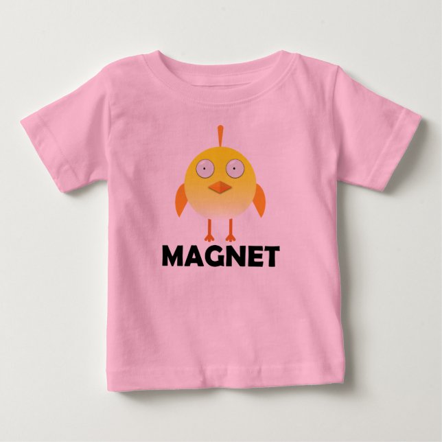 Chick Magnet - Baby Bra Jersey T-Shirt (Framsida)