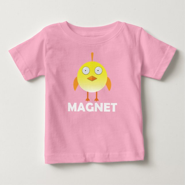Chick Magnet - Baby Bra Jersey T-Shirt (Framsida)