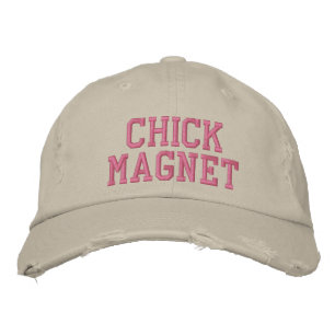 chick magnet broderad keps