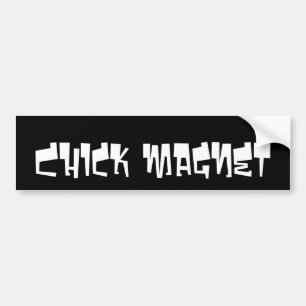 'Chick magnet'-dekal Bildekal