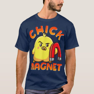 Chick Magnet Funny Halloween Costume Magnetic Litt T Shirt