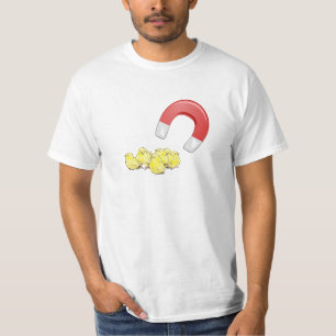 Chick Magnet HAHA - mycket punktligt Halloween-kos T Shirt