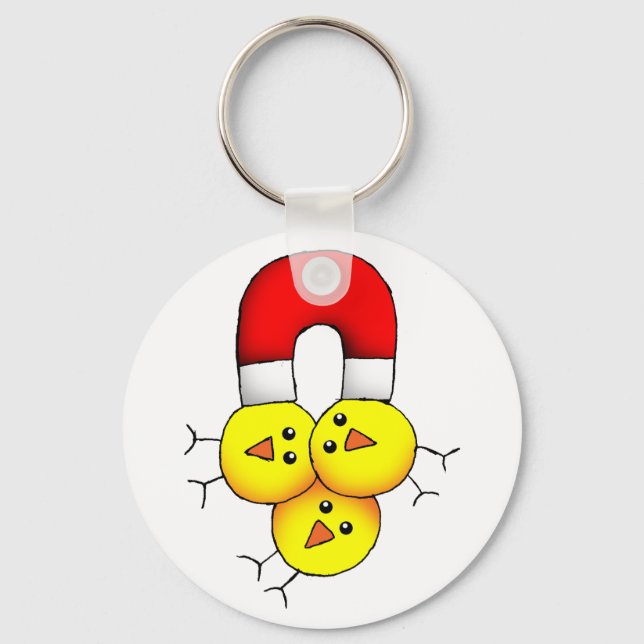 Chick Magnet Nyckelring (Framsida)