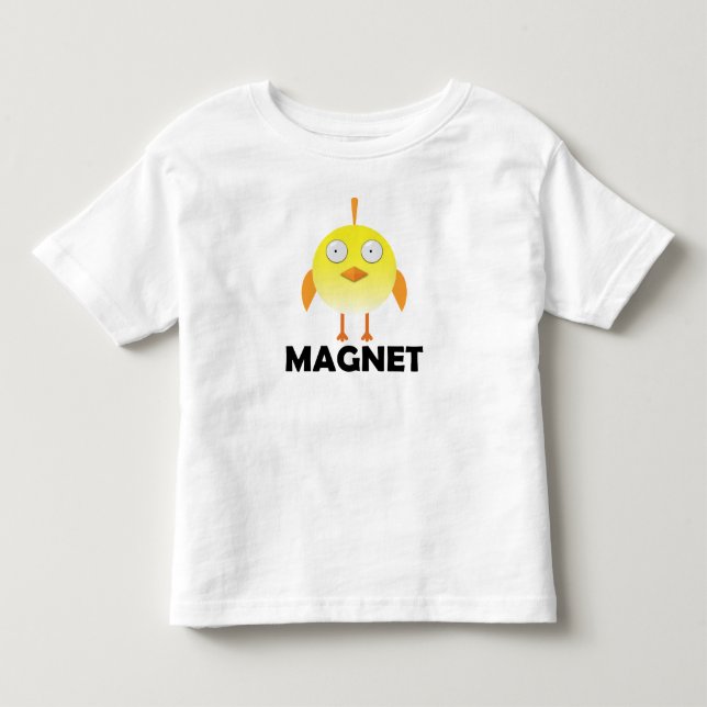 Chick Magnet - Småbarn Bra Jersey T-Shirt (Framsida)