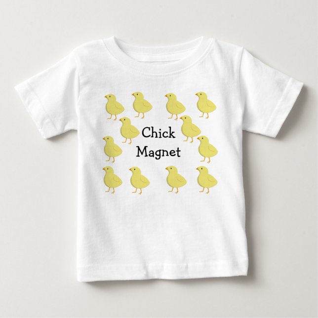 Chick Magnet Småbarn Shirt Tee Shirt (Framsida)