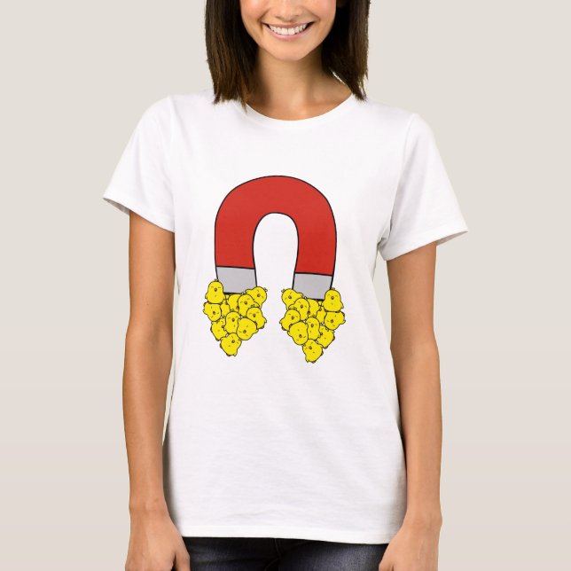 Chick Magnet T Shirt (Framsida)