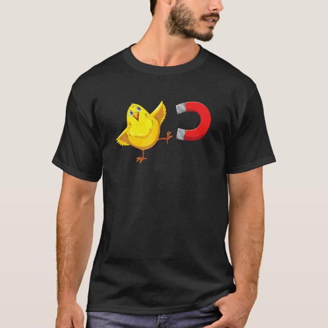 Chick Magnet T Shirt (Framsida)
