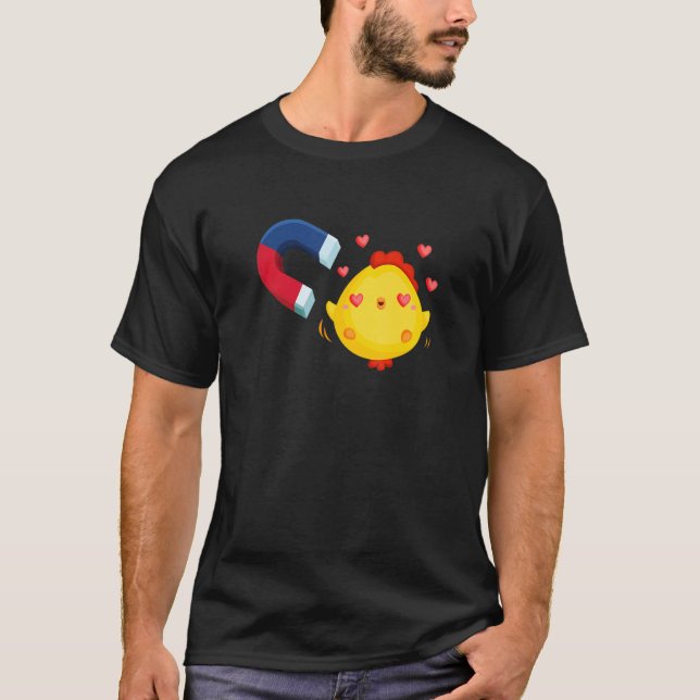 Chick Magnet T Shirt (Framsida)