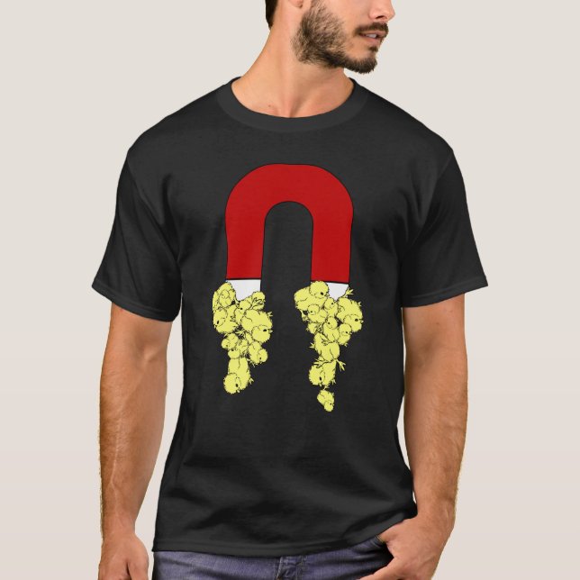 Chick Magnet Tee Shirt (Framsida)