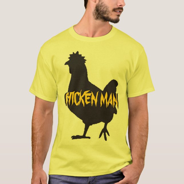 CHICK MAN TEE SHIRT (Framsida)