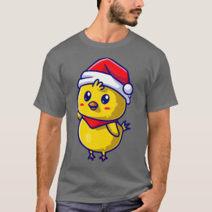 Chick med hölje och Tecknad av ljussparande hand T Shirt