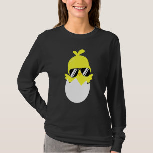 Chick med solglasögon Coola höna från tamdjur av k T Shirt