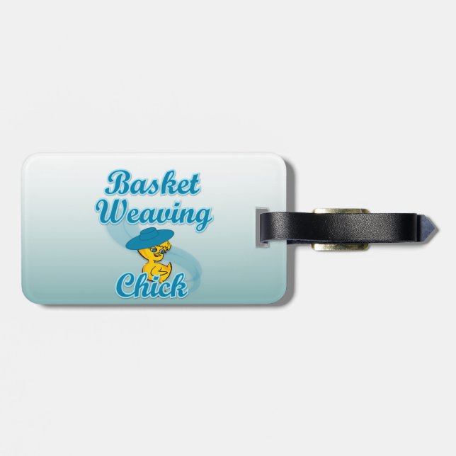 Chick nr 3 för väv i basket bagagebricka (Baksida Vågrät)