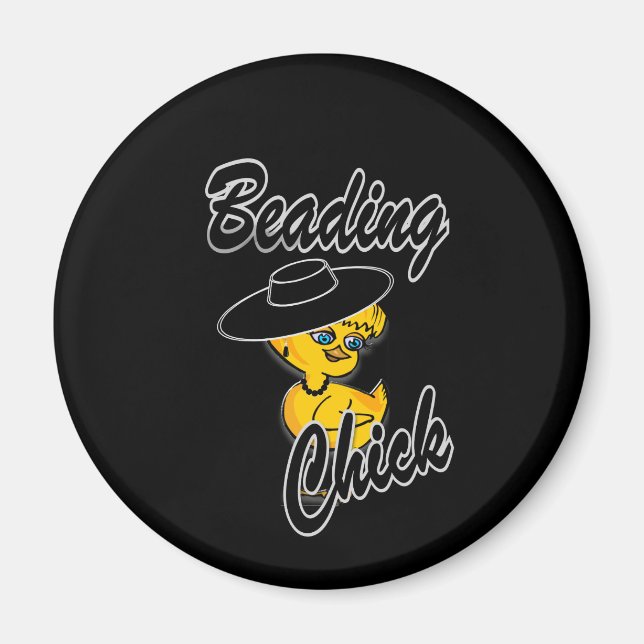 Chick nr 4 för radmatning magnet (Framsidan)