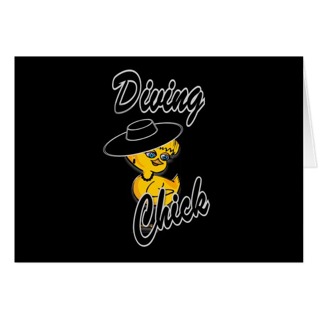 Chick nr 4 hälsningskort (Framsidan Horizontal)