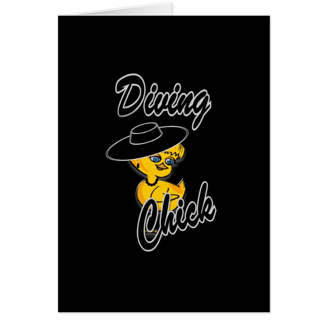 Chick nr 4 hälsningskort (Framsidan)