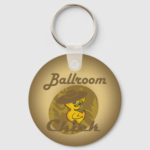 Chick nr 6 i ballroom nyckelring