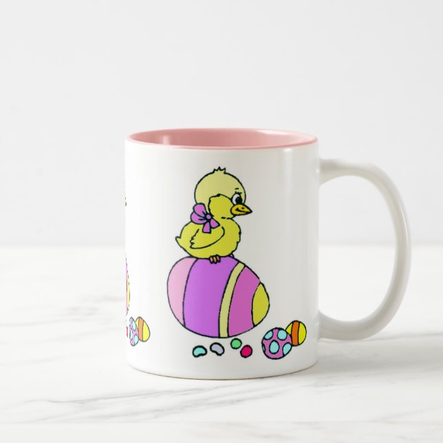 Chick och Påskäggen Mugg (Höger)