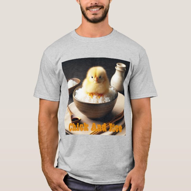 Chick och Ris nr 5 T Shirt (Framsida)