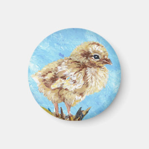 Chick om blått magnet