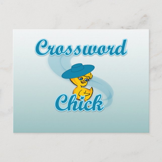 Chick över ord nr 3 vykort (Framsida)