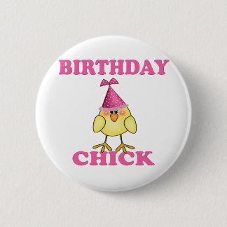 Chick på födelsedagen knapp