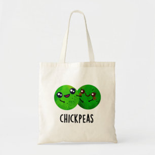 Chick Peas Funny Girl Pea Pun Tygkasse