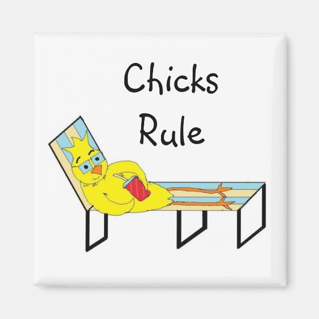 Chick-regel Magnet (Framsidan)