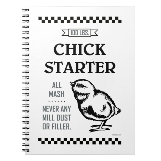 CHICK STARTER ANTECKNINGSBOK (Framsidan)