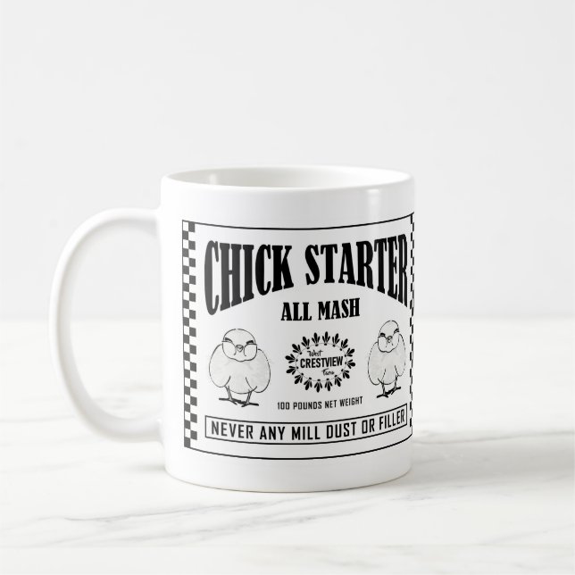CHICK STARTER KAFFEMUGG (Vänster)