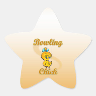 Chick Stjärnformat Klistermärke