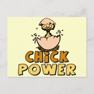 Chick T-shirts och presenter för henne Vykort